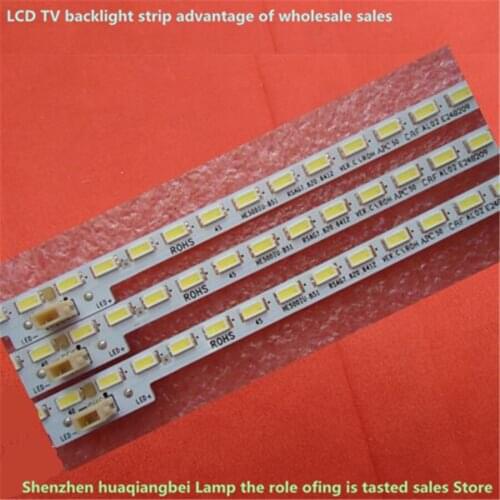 New 10 PCS/lot 80LED 544MM LED Backlight Strip for LED50K5500US RSAG7.820.6412 RSAG7.820.7013 HE500IU-B51