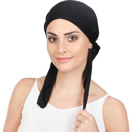 2021 New fashion Muslim hijab caps for women solid color arab wrap head scarf hijab underscarf caps turbante mujer