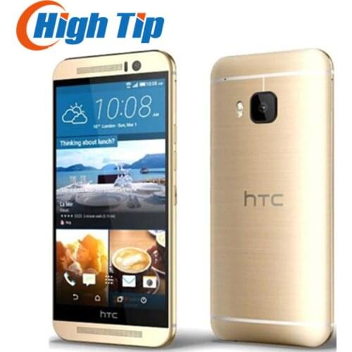 Original Unlocked HTC One M9 GSM 3G&4G Android Quad-core RAM 3GB ROM 32GB Mobile Phone 5.0" WIFI GPS 20MP Refurbished Dropship