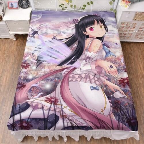 Anime Cartoon ore no imouto ga konnani kawaii wake ga nai Gokou Ruri 2 Way / WT Fitted Bed Sheet Christmas Gift 150*200cm