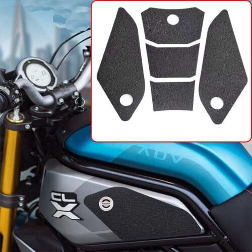 For CFMOTO 700 CL-X 700 CLX 700CLX Motorcycle PVC Tank Traction Pad Side Gas Knee Grip Protector Anti slip sticker Accessories