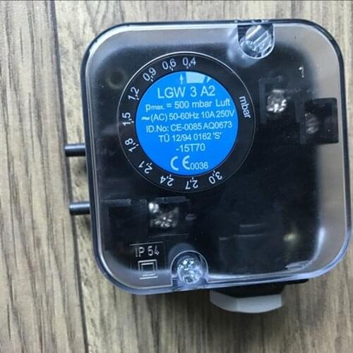 Pressure Switch DUNGS LGW3A2 Air Pressure Switch For Gas and Air