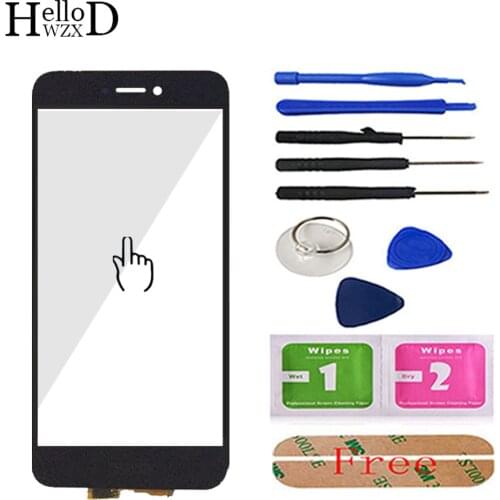 HelloWZXD 5.2'' Touch Glass For HuaWei P8 Lite 2017 Touch Screen Glass Digitizer Panel Front Glass Lens Sensor Adhesive