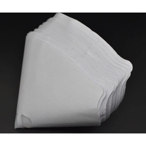 Mesh Paper Paint Strainers Paper Paint Conical Strainers Mesh Filter Cone Strainer Paint Funnel 100PCS/Lot