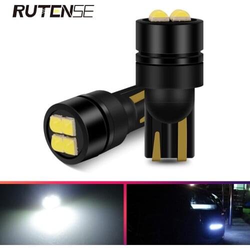 T10 W5W Led Car Turn Side Lights Marker Lamp WY5W 501168 192 Auto Wedge Parking Bulb interior License Plate Light 3030 4SMD 12V