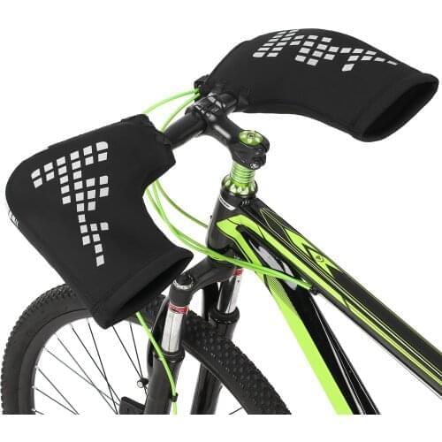 Mountain Bike Handlebar Mittens Bike Handle Warmer Windproof Bike Motorcycle Bar Mitts Thermal Covers Reflective