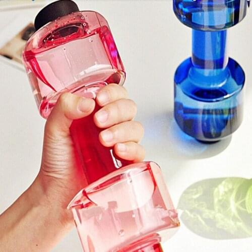Workout Water Dumbbell Weight Lost Dumbbells Slimming Fitness Gym Equipment Yoga Training Sport Plastic Bottle Body Building