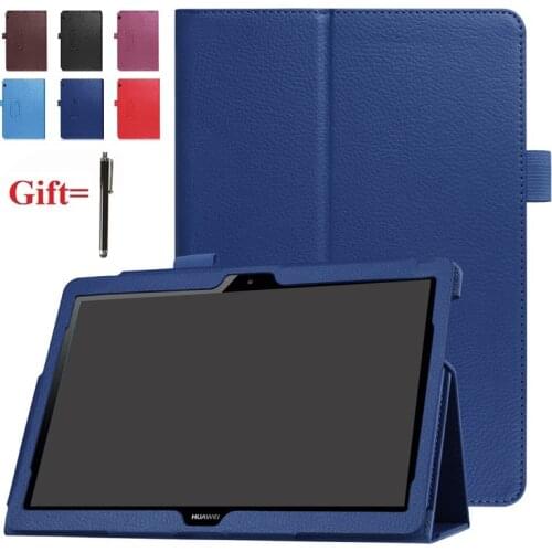 Smart Case For Huawei MediaPad T5 AGS2-W09/L09/L03/W19 10 Tablet stand cover for huawei mediapad T5 10 case +pen+film