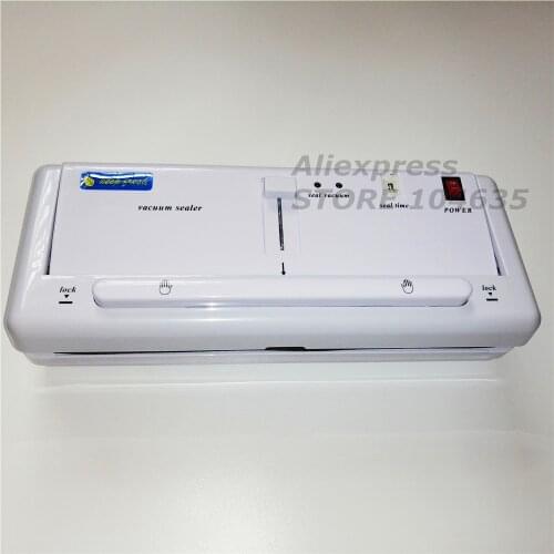 Free Express Shipping SINBO DZ-280 Household Vacuum food packaging machine,plastic film sealer,vacuum packer +10 plastic bags