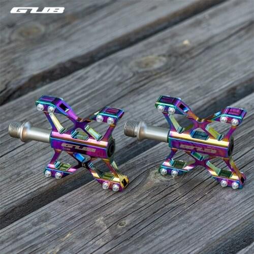 GUB GC-009 mtb Pedals Bike Pedals mtb Cycling Pedals Non-slip Bicycle Pedals Ultralight 3 Bearings Aluminum Alloy gub Pedals
