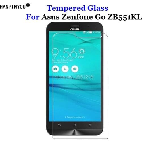 For Asus ZB551KL Tempered Glass 9H 2.5D Premium Screen Protector Film For Asus Zenfone Go TV 5.5 ZB551KL 5.5"