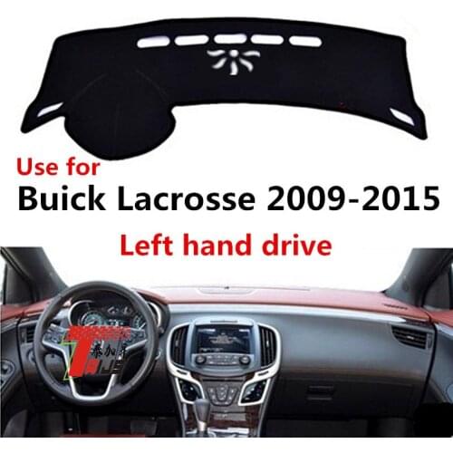 TAIJS Factory protective Casual Polyester Fibre Car Dashboard Cover For Buick Lacrosse 2009 2010 11 12 13 14 15 Left hand drive