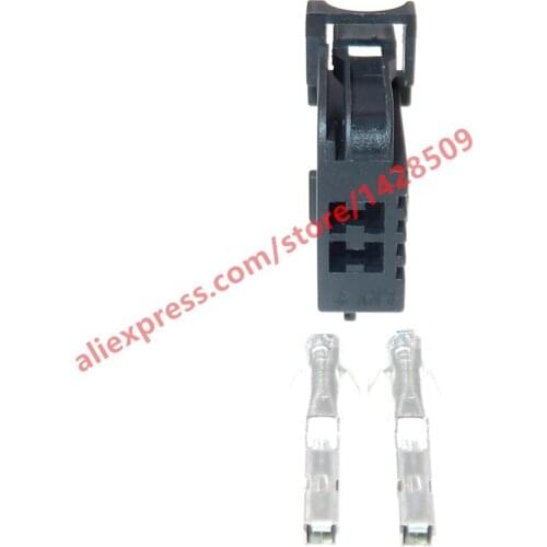 5 Sets 2 Pin Auto Instrument Board Loudspeaker Cable Harness Connector 1.5 Series Unsealed Female Socket For Cadillac