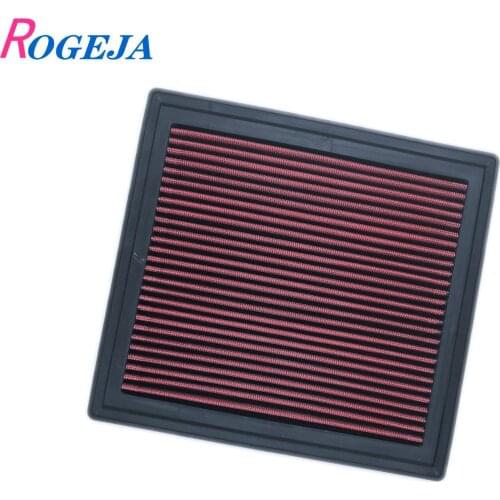 ROGEJA High Flow Air Filter Performance Fits For 2011-2020 jeep Grand Cherokee Dodge Durango Charger Washable 1PCS Reusable