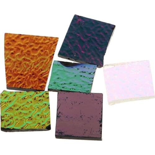 1Oz Dichroic Glass COE 90 Mixed Scraps For Jewelry Pendants Charms Making