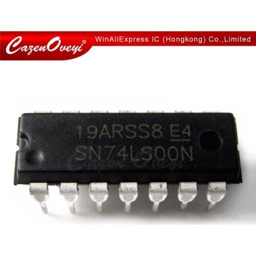 10pcs/lot 74LS00 74LS02 74LS04 74LS08 74LS07 74LS10 74LS11 74LS14 74LS30 DIP-14