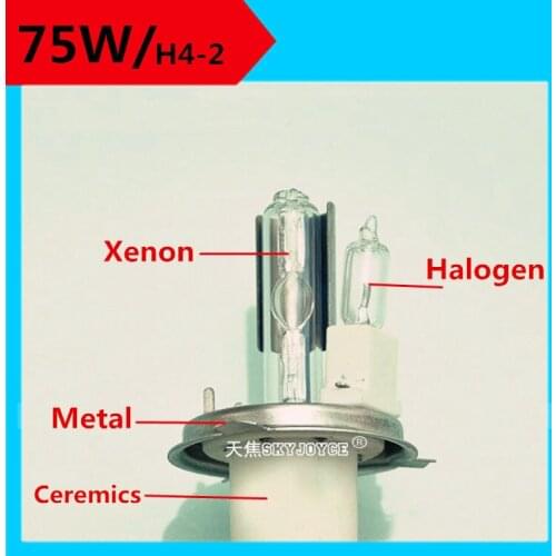 2X75W H4-2 hid light bulb hid light 75W H4-2 880 881 H1 H3 H7 H8 H9 H10 9005 9006 D2H H27 hid 75W light bulb H4-2 hid light bulb