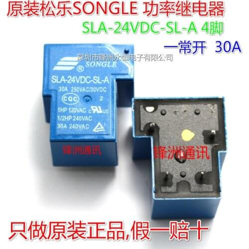5 Free Shipping 4 angle -A | T90 SLA-24VDC-SL-A is substantially 24V relay