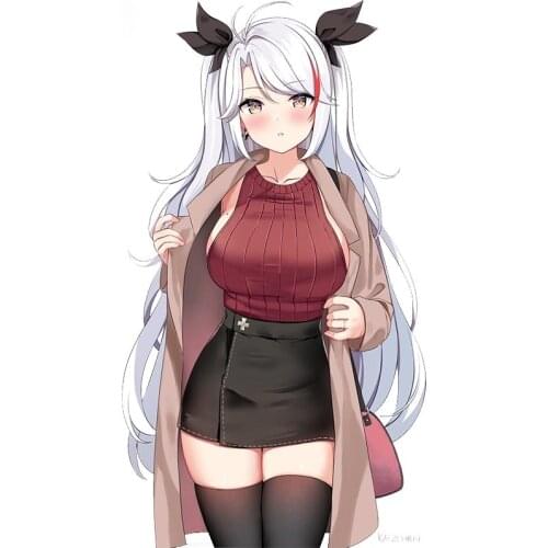 Anime Car Sticker Auto Decoration Waterproof PVC Vinyl School Beautiful Girl Decal