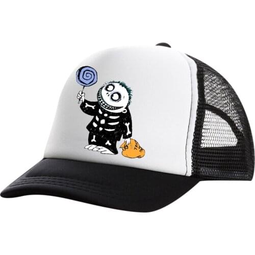Summer Unisex Men The Nightmare Before Christmas Baseball Caps Women Breathable Mesh Snapback Hats Casual sport Hats Cap