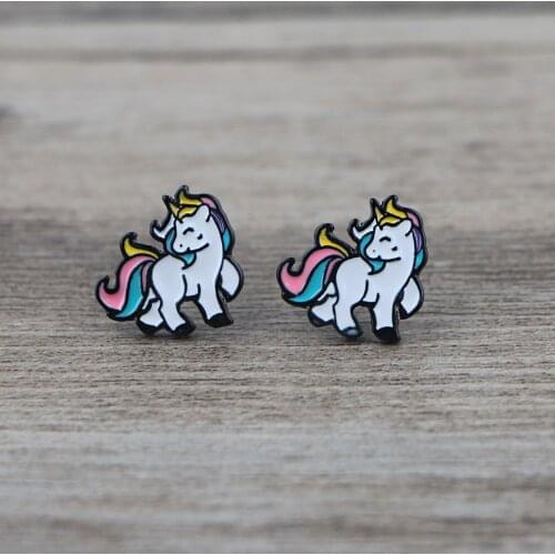 BG803 Dongmanli 2021 New Fashion Stud Earrings For Stainless Steel Pierce Korea Earrings Cute Jewelry Girls For Gifts