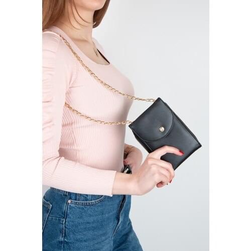 Byhakan OL-1093 Women PHONE Wallet Black