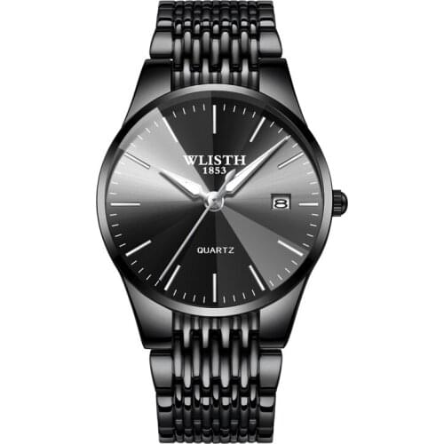 Watch Men Top Brand Luxury Ultra-thin Business Watches Mens Clock Stainless Steel Date Fashion relogio masculino erkek kol saati