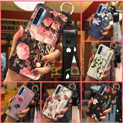 For Woman Phone Holder Phone Case For TCL 20S/20 5G/20L/20L+ Waterproof Dirt-resistant Soft Case