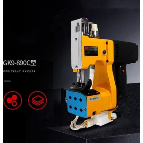 Electric sewing machine overlock machine portable wrapping machine industry woven Automatic refueling and sealing machine