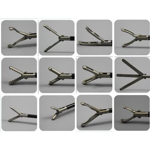 Laparoscopic Gallbladder grasping forceps Duckbill grasping forceps Stomach grasping forceps Retrieving stone forceps
