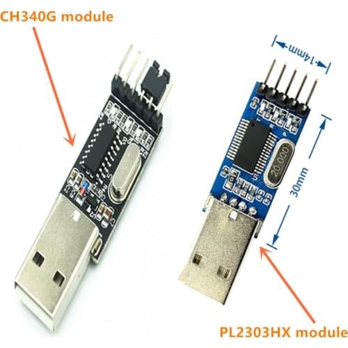 PL2303 USB To RS232 TTL Converter Adapter Module/USB TTL converter UART module CH340G CH340 module 3.3V 5V switch
