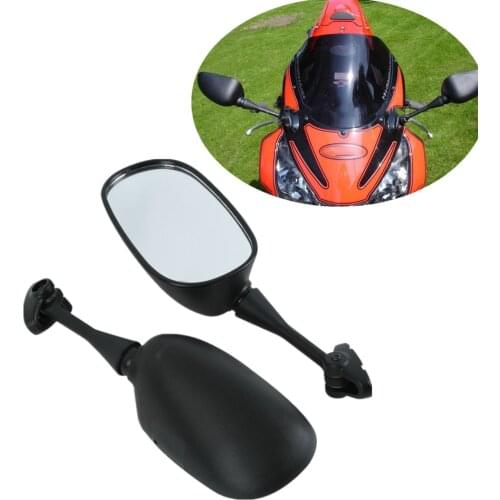 Motorcycle Pair Black Rear View Mirrors For HONDA CBR600 F4 99-00 F4I 01-02 CBR919 CBR900