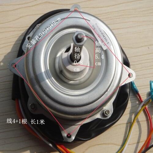 Outdoor fan motor YDK 36-6 24-6N air condtioner motor clockwise direction A/C motor