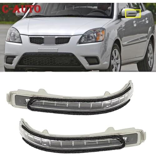 Car Rearview Mirror Repeater Lamp Turn Signal Light lamp Indicator Flashing lights For Kia Rio 2009-2011 87614-1E500 87624-1E500
