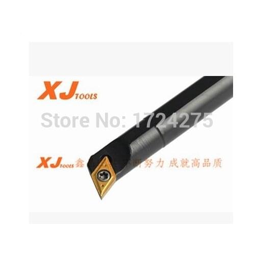 S16Q-SDQCR07,107.5 degrees internal turning tool,Lathe Tool boring bar, CNC Turning Tool,Tool Lathe Machine DCMT070204 insertion