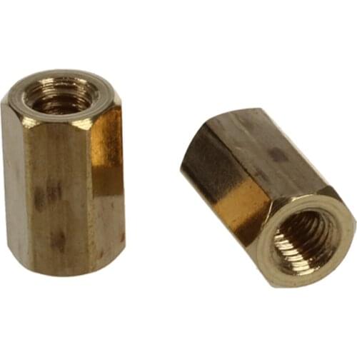 HHTL-50 Pcs Metal Hex M3 Female Screw PCB Standoff Spacers 8mm Body