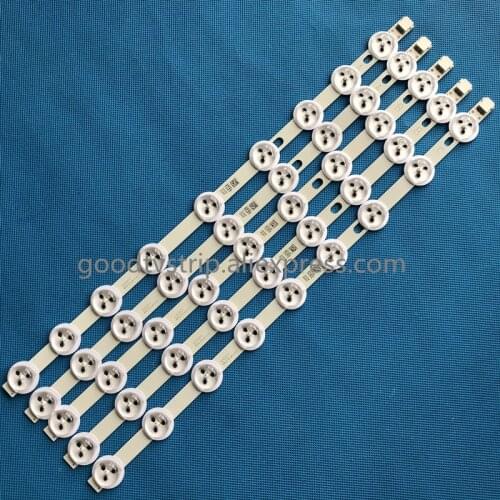 LED strips TD-SYSTEMS 40 TV K40DLV2F TELEFUNKEN D40F185N3C VES390UNDC 01 40 BMS DLED 0.36A U5R7 YE PAR LT-39C740