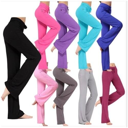 Women Sports Pants Harem Trousers Women Solid Loose Bloomers Sweatpants Dance Joggers Modal Pants plus size XXXL