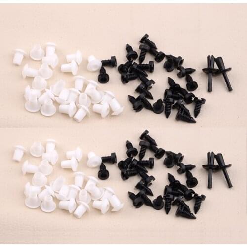 104Pcs/Set Car Door Card Trim Clips Fit for Land Rover Defender Accessories MXC1800 MWC3136 AFU1075