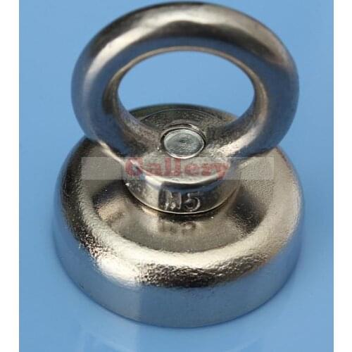 2 Pcs Lot 25x30mm Eyebolt Ring Salvage Tool Neodymium Magnet Neodymium Magnet Generator