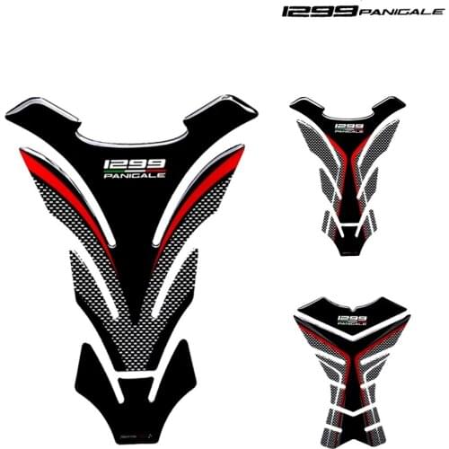 3D Motorcycle Sticker For Ducati 1299 Panigale S R Tankpad Gasoline Fuel Tank Pad Protective Cover
