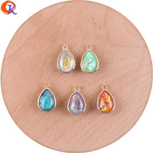 Cordial Design 50Pcs 12*19MM Jewelry Accessories/Hand Made/Drop Shape/DIY Making/Earring Jewelry/Charms Pendant/Earring Findings