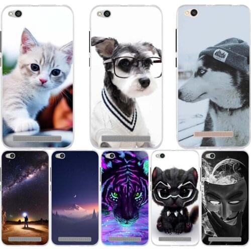 Case For Xiaomi Redmi 4A 5A 6A Case Soft Silicone TPU Colored Painting Phone Cases For Xiaomi Redmi 6A Redmi 4A 5A 6A Cover Capa
