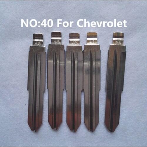 DAKATU NO.40 Key Blade For Chevrolet EPICA Replacement Remote Folding Flip Key Blade 40