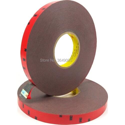 Length 33Meter , 3M Double Sided Acrylic Foam Adhesive Tape Choose Wide Free Shipping