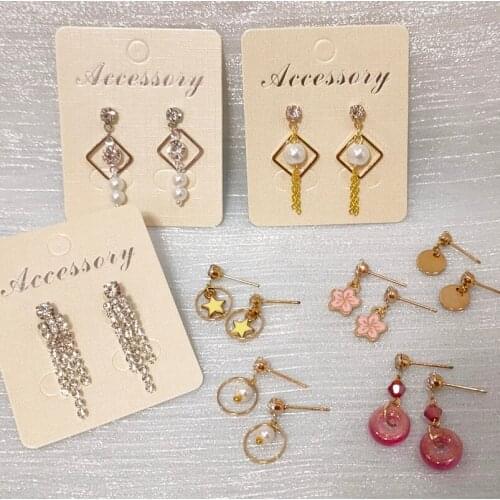 For 30cm chinese kurhn doll Traditional Earrings head decoration doll Necklace DIY Earrings Ornament Toy Jewelry