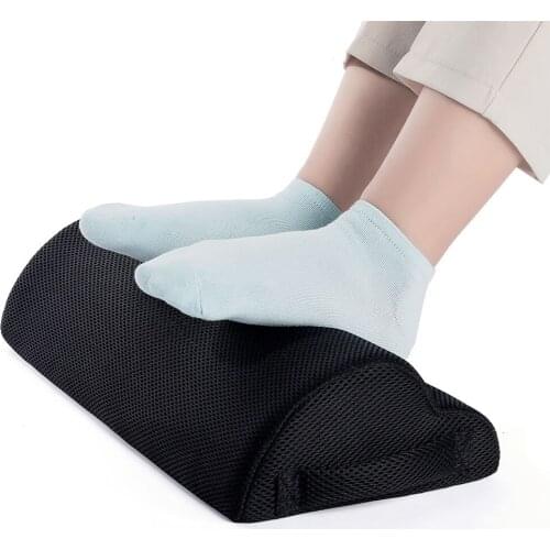 Ergonomic Feet Cushion Support Foot Rest Under Desk Feet Stool Pillow for Home Computer Work Chair Travel