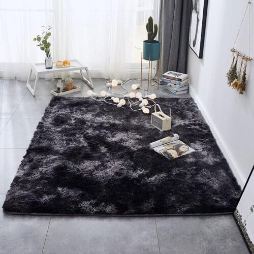 Soft Fluffy Area Rugs Living Room Carpet Shag Furry Rug for Bedroom Rectangle Fluffy Bedside Rug Modern Plush Nursery Rug Carpet