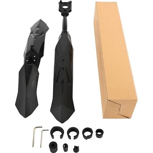 Bike Protective Sheet Set Fender Environmentally Materials Adjustable Quick Installation Durable For Bicycle Accessories