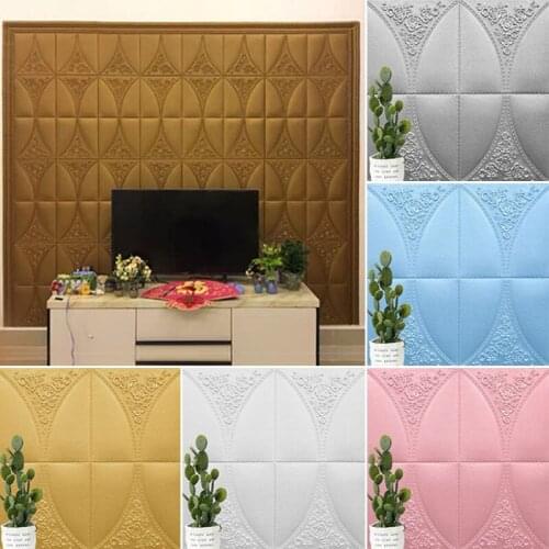 3D Wall Stickers Self-adhesive Bedroom Decor Waterproof Wallpaper For Living Room Kitchen TV Backdrop Decor